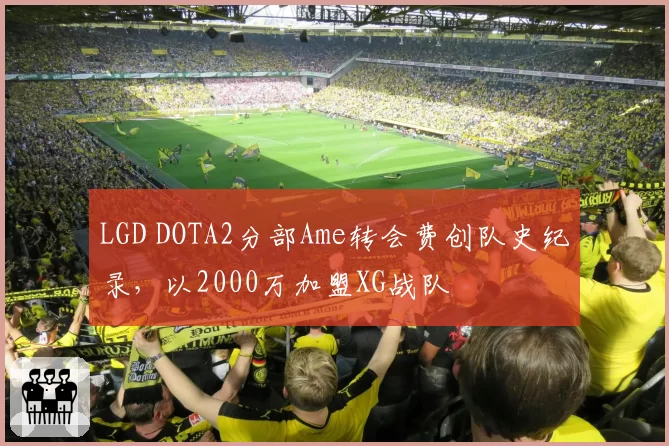 LGD DOTA2分部Ame转会费创队史纪录,以2000万加盟XG战队