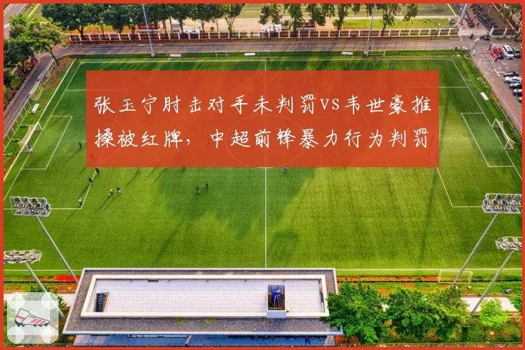 张玉宁肘击对手未判罚vs韦世豪推搡被红牌,中超前锋暴力行为判罚尺度不一